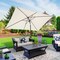 Pure Garden 10 Rectangular Patio Umbrella, Beige 50-LG1277 - alternate 5